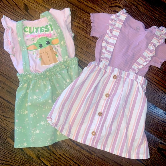 Girl’s Two Piece Shirt and Skirt, 2 - Picture 1 of 3